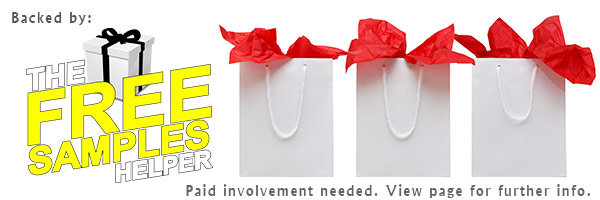 Backed By: Free Samples Helper. Gift bags. Paid involvement needed. View page for further info.