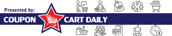 Shopping icons. Presented by Coupon Cart Daily.